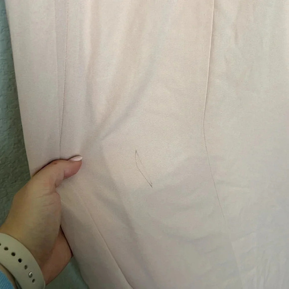 Show Me Your Mumu Pink V Neck Flowy Maxi Dress - Picture 6 of 8